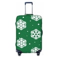 thumbnail image 1 of Kdxio Snowflake Pattern Luggage Cover for Travel,Elastic and Durable,Fits 18-32 Inch,Anti-Scratch Suitcase Protector, 1 of 9