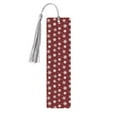 thumbnail image 1 of Kdxio Snowflakes On A Buffalo Plaid Christmas Print Metal Tassel Bookmarks,Perfect Gift for Art Lovers and Bookworms Metal Bookmarks for Women, 1 of 8