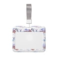 thumbnail image 1 of Kdxio Snowy Cottage Holiday Scene Card Badge Holder Work Badge Sleeve for Office, School, Factory, ID Credit Cards, Driver Licenses and Passes, 1 of 7