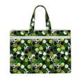 thumbnail image 1 of Kdxio Soccer1 File Tote Document Bag Business Briefcase Bag Document Organizer Tote Briefcase for Letter A4 Files Business Teacher Office Bag, 1 of 8