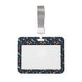 thumbnail image 1 of Kdxio Spaceships And Stars In Outer Space Card Badge Holder Work Badge Sleeve for Office, School, Factory, ID Credit Cards, Driver Licenses and Passes, 1 of 7