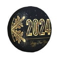 thumbnail image 1 of Kdxio Spare Tire Cover for RV Trailer, Waterproof Wheel Cover,Camper Spare Tire Cover Fit for Rv SUV Truck Travel Trailer 15 inch-Happy New Year 2024 (5), 1 of 8