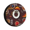 thumbnail image 1 of Kdxio Spare Tire Cover for RV Trailer, Waterproof Wheel Cover,Camper Spare Tire Cover Fit for Rv SUV Truck Travel Trailer 16 inch-A Cup Of Black Coffee On A Saucer, 1 of 8