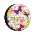 thumbnail image 1 of Kdxio Spare Tire Cover for RV Trailer, Waterproof Wheel Cover,Camper Spare Tire Cover Fit for Rv SUV Truck Travel Trailer 16 inch-Butterflies and Vintage, 1 of 8