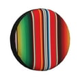 thumbnail image 1 of Kdxio Spare Tire Cover for RV Trailer, Waterproof Wheel Cover,Camper Spare Tire Cover Fit for Rv SUV Truck Travel Trailer 17 inch-Mexican Serape Blanket Stripes, 1 of 8