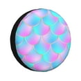 thumbnail image 1 of Kdxio Spare Tire Cover for RV Trailer, Waterproof Wheel Cover,Camper Spare Tire Cover Fit for Rv SUV Truck Travel Trailer 17 inch-Purple Dragon Scales, 1 of 8