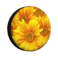 thumbnail image 1 of Kdxio Spare Tire Cover for RV Trailer, Waterproof Wheel Cover,Camper Spare Tire Cover Fit for Rv SUV Truck Travel Trailer 14 inch-3D Sunflowers, 1 of 8