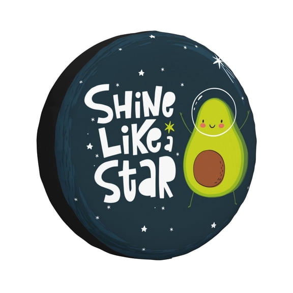 Kdxio Spare Tire Cover for RV Trailer, Waterproof Wheel Cover,Camper Spare Tire Cover Fit for Rv SUV Truck Travel Trailer 14 inch-Avocado in Space1