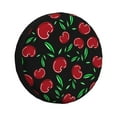 thumbnail image 1 of Kdxio Spare Tire Cover for RV Trailer, Waterproof Wheel Cover,Camper Spare Tire Cover Fit for Rv SUV Truck Travel Trailer 15 inch-Cherry, 1 of 8
