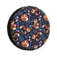 thumbnail image 1 of Kdxio Spare Tire Cover for RV Trailer, Waterproof Wheel Cover,Camper Spare Tire Cover Fit for Rv SUV Truck Travel Trailer 15 inch-Cute Foxes, 1 of 8
