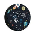 thumbnail image 1 of Kdxio Spare Tire Cover for RV Trailer, Waterproof Wheel Cover,Camper Spare Tire Cover Fit for Rv SUV Truck Travel Trailer 15 inch-Space, 1 of 8