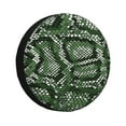 thumbnail image 1 of Kdxio Spare Tire Cover for RV Trailer, Waterproof Wheel Cover,Camper Spare Tire Cover Fit for Rv SUV Truck Travel Trailer 16 inch-Green Snakeskin, 1 of 8