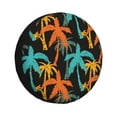 thumbnail image 1 of Kdxio Spare Tire Cover for RV Trailer, Waterproof Wheel Cover,Camper Spare Tire Cover Fit for Rv SUV Truck Travel Trailer 16 inch-Palm Trees, 1 of 8
