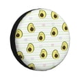thumbnail image 1 of Kdxio Spare Tire Cover for RV Trailer, Waterproof Wheel Cover,Camper Spare Tire Cover Fit for Rv SUV Truck Travel Trailer -Avocado of a Hear, 1 of 8