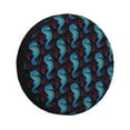 thumbnail image 1 of Kdxio Spare Tire Cover for RV Trailer, Waterproof Wheel Cover,Camper Spare Tire Cover Fit for Rv SUV Truck Travel Trailer -Blue Seahorse, 1 of 8