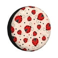 thumbnail image 1 of Kdxio Spare Tire Cover for RV Trailer, Waterproof Wheel Cover,Camper Spare Tire Cover Fit for Rv SUV Truck Travel Trailer -Red Ladybug, 1 of 8