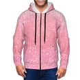 thumbnail image 1 of Kdxio Sparkly Glitter Print Men Hoodies Casual Hoodies for Men with Zip Pockets Full Zip Long Sleeve Sweatshirt Sports Hooded Jacket-Small, 1 of 5