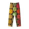 thumbnail image 1 of Kdxio Spices And Herbs Print Men's Sleep Pajama Pant Lounge Pants with Pockets, 1 of 8