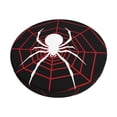 thumbnail image 1 of Kdxio Spider On The Web Print Stool Covers Round,Stretch Round Bar Stool Covers Washable Bar Stool Cushion Slipcover for 12-15 Inch Chair, 1 of 5