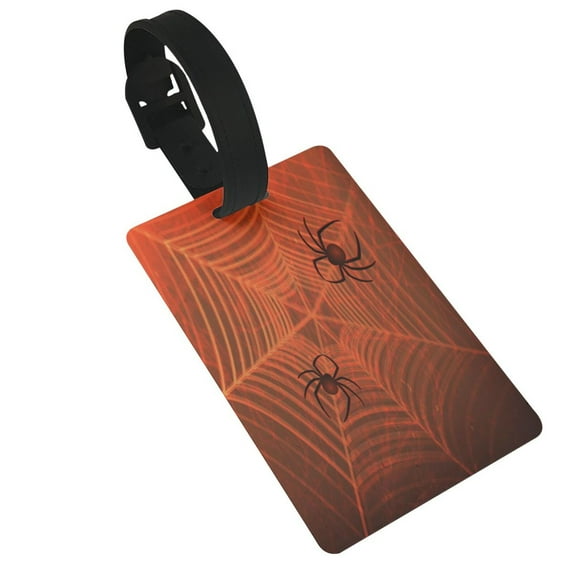 Kdxio Spider Web Luggage Tags Privacy Cover ID Label Suitcase Tags Identifiers For School Bags,Suitcases