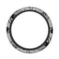 thumbnail image 1 of Kdxio Spiders Print Elastic Stretch Steering Wheel Cover,Auto Steering Wheel Cover,15 Inch Anti-Slip,Warm in Winter and Cool in Summer,Fit Suvs,Vans Cars,Trucks, 1 of 5