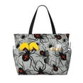 thumbnail image 1 of Kdxio Spiders for Beach Bag for Women Large Beach Tote Bag Waterproof Sandproof Swim Bag with Zipper Pockets Beach Vacation Travel, 1 of 1