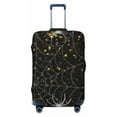 thumbnail image 1 of Kdxio Spiderweb Bats And A Spider Pattern Luggage Cover for Travel,Elastic and Durable,Fits 18-32 Inch,Anti-Scratch Suitcase Protector-No luggage included, 1 of 5