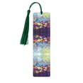 thumbnail image 1 of Kdxio Spring Flower Seasonal Print Metal Tassel Bookmarks,Perfect Gift for Art Lovers and Bookworms Metal Bookmarks for Women, 1 of 8