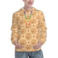 thumbnail image 1 of Kdxio Squirrel And Nuts Print Womens Oversized Hoodies Sweatshirts Hooded Pullover Tops Sweaters Casual-XX-Large, 1 of 7