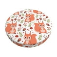 thumbnail image 1 of Kdxio Squirrel And Print Stool Covers Round,Stretch Round Bar Stool Covers Washable Bar Stool Cushion Slipcover for 12-15 Inch Chair, 1 of 7