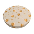 thumbnail image 1 of Kdxio Squirrel Animal Print Stool Covers Round,Stretch Round Bar Stool Covers Washable Bar Stool Cushion Slipcover for 12-15 Inch Chair, 1 of 7