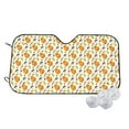 thumbnail image 1 of Kdxio Squirrel Eating Nuts Print Windshield Sun Shade,UV Rays and Sun Heat Protection,Sunshade for Car Windshield,Car Shade Front Windshield - Medium, 1 of 6