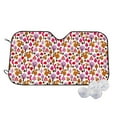thumbnail image 1 of Kdxio Squirrel In The Forest Print Windshield Sun Shade,UV Rays and Sun Heat Protection,Sunshade for Car Windshield,Car Shade Front Windshield -, 1 of 6
