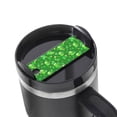thumbnail image 1 of Kdxio St Patrick's Day2 Name Plate Compatible Stanley Cups Name Tag Acrylic Nameplate Tumbler Lid Topper for Cup Accessories, 1 of 9
