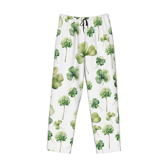 Kdxio St Patrick's Day3 Print Men's Sleep Pajama Pant Lounge Pants with Pockets