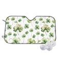 thumbnail image 1 of Kdxio St Patrick's Day3 Print Windshield Sun Shade,UV Rays and Sun Heat Protection,Sunshade for Car Windshield,Car Shade Front Windshield - Medium, 1 of 6