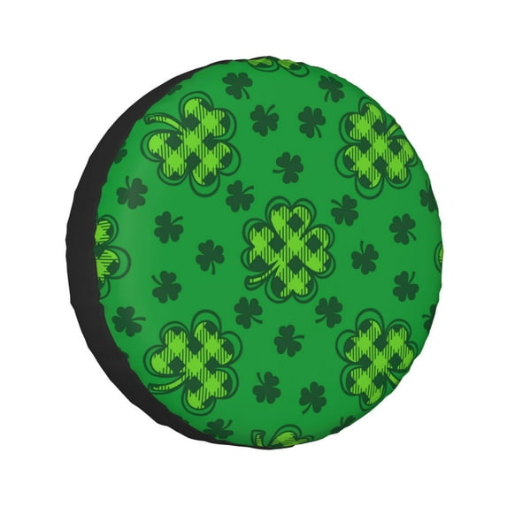 Kdxio St Patrick's Day5 for Tire Cover Wheel Protectors Tyre Covers Weatherproof Wheel Covers Universal Fit for Trailer Rv SUV Truck Camper Travel Trailers 14 inch