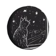 thumbnail image 1 of Kdxio Star Gazing Cat Illustration for Tire Cover Wheel Protectors Tyre Covers Weatherproof Wheel Covers Universal Fit for Trailer Rv SUV Truck Camper Travel Trailers 17 inch, 1 of 5
