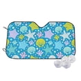 thumbnail image 1 of Kdxio Starfish Print Windshield Sun Shade,UV Rays and Sun Heat Protection,Sunshade for Car Windshield,Car Shade Front Windshield - Medium, 1 of 5