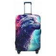 thumbnail image 1 of Kdxio Starry Multicolored Wolf Pattern Luggage Cover for Travel,Elastic and Durable,Fits 18-32 Inch,Anti-Scratch Suitcase Protector-No luggage included, 1 of 5