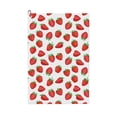 thumbnail image 1 of Kdxio Strawberries Pattern Golf Towel (24" X 16") with Carabiner Clip - The Convenient Golf Cleaning Towel, 1 of 8