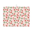 thumbnail image 1 of Kdxio Strawberry And Flowers for Dish Drying Mat,24*18 inch Absorbent Dish Drainer Kitchen Counter,Large Size Dish Drying Pad for Countertops,Draining Racks, 1 of 1