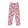 thumbnail image 1 of Kdxio Strawberry Popsicle Print Men's Sleep Pajama Pant Lounge Pants with Pockets, 1 of 1