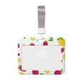 thumbnail image 1 of Kdxio Strawberry and Lemon Card Badge Holder Work Badge Sleeve for Office, School, Factory, ID Credit Cards, Driver Licenses and Passes, 1 of 7