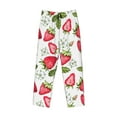thumbnail image 1 of Kdxio Strawberry1 Print Men's Sleep Pajama Pant Lounge Pants with Pockets, 1 of 8