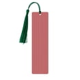thumbnail image 1 of Kdxio Stripes Red White Print Metal Tassel Bookmarks,Perfect Gift for Art Lovers and Bookworms Metal Bookmarks for Women, 1 of 8