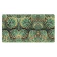 thumbnail image 1 of Kdxio Succulents Print Large Gaming Mouse Pad,Non-Slip Base,Water Resist Keyboard Pad for Gamer,Office & Home,29.5 x 15.8 in, 1 of 9