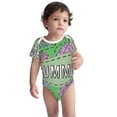 thumbnail image 1 of Kdxio Summer Pattern Unisex Baby Cotton Short Sleeve Bodysuits-2 Years, 1 of 5