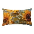 thumbnail image 1 of Kdxio Sunflower Field Art Pattern Pillowcase with Envelope Closure,20" x 36" Pillow Cases,Gifts for Men or Women-No pillow, 1 of 5
