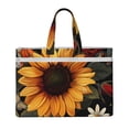 thumbnail image 1 of Kdxio Sunflower Floral Butterfly File Tote Document Bag Business Briefcase Bag Document Organizer Tote Briefcase for Letter A4 Files Business Teacher Office Bag, 1 of 8